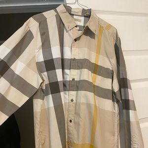 Burberry Brit long sleeve collar shirt